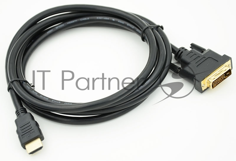 Кабель HDMI/DVI-D 3м SIEMAX 19M - DVI Dual Link, черный