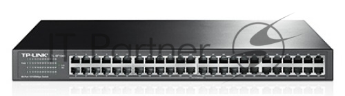 Коммутатор TP-Link SMB TL-SF1048 48-port 10/100M Switch, 48 10/100M RJ45 ports, 1U 19-inch rack-mountable steel case