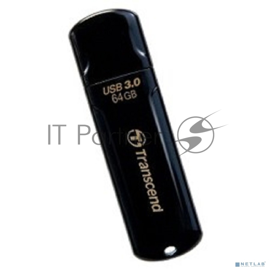 Флешка USB Transcend JetFlash 700 (TS64GJF700), 64Gb, USB 3.0, R/W 70/20, черный