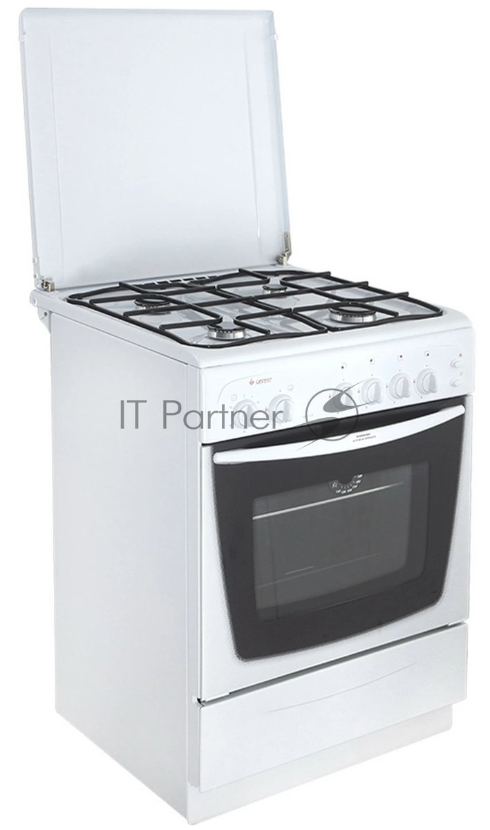 Плита газовая Gefest ПГ 1200 С5 белый, конфорок 4 шт, духовка 63 л, 60 см x 85 см x 60 см