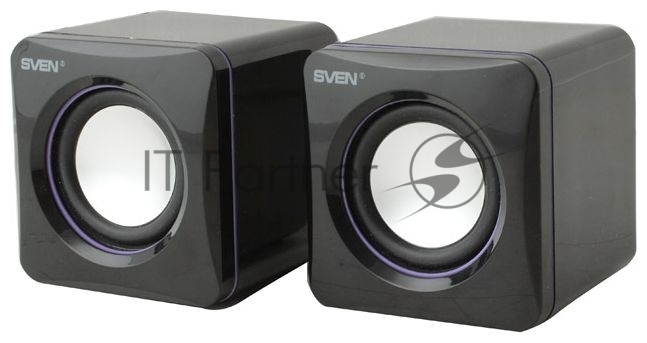 Акустическая система SVEN 315 2.0 черный 5Вт