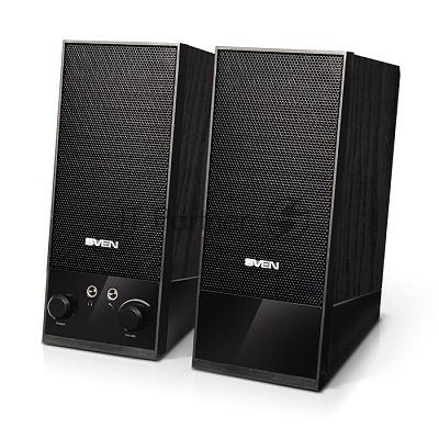 Акустическая система SVEN SPS-604 2.0 черный 4Вт