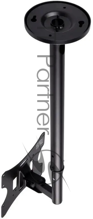 Кронштейн потолочный ARM media LCD-1000 для ЖК ТВ 10"-37", 2 ст. свободы, VESA 75/100/100*200/200, max 30 кг черный