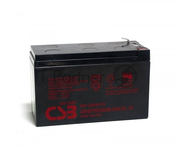 CSB HR1234W Аккумулятор для ИБП 12В 9Ач клеммы F2