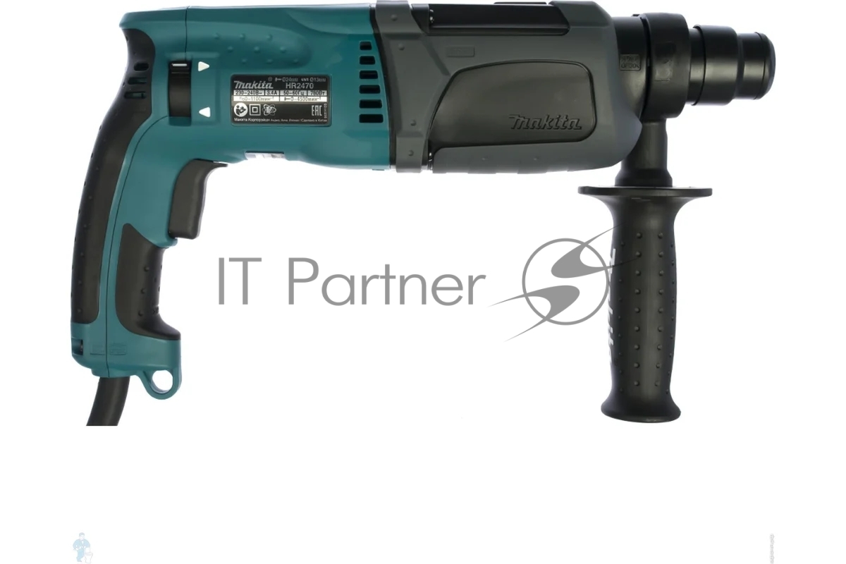 Перфоратор Makita HR2470, SDS-plus, 780 Вт, 2,4 Дж, от сети