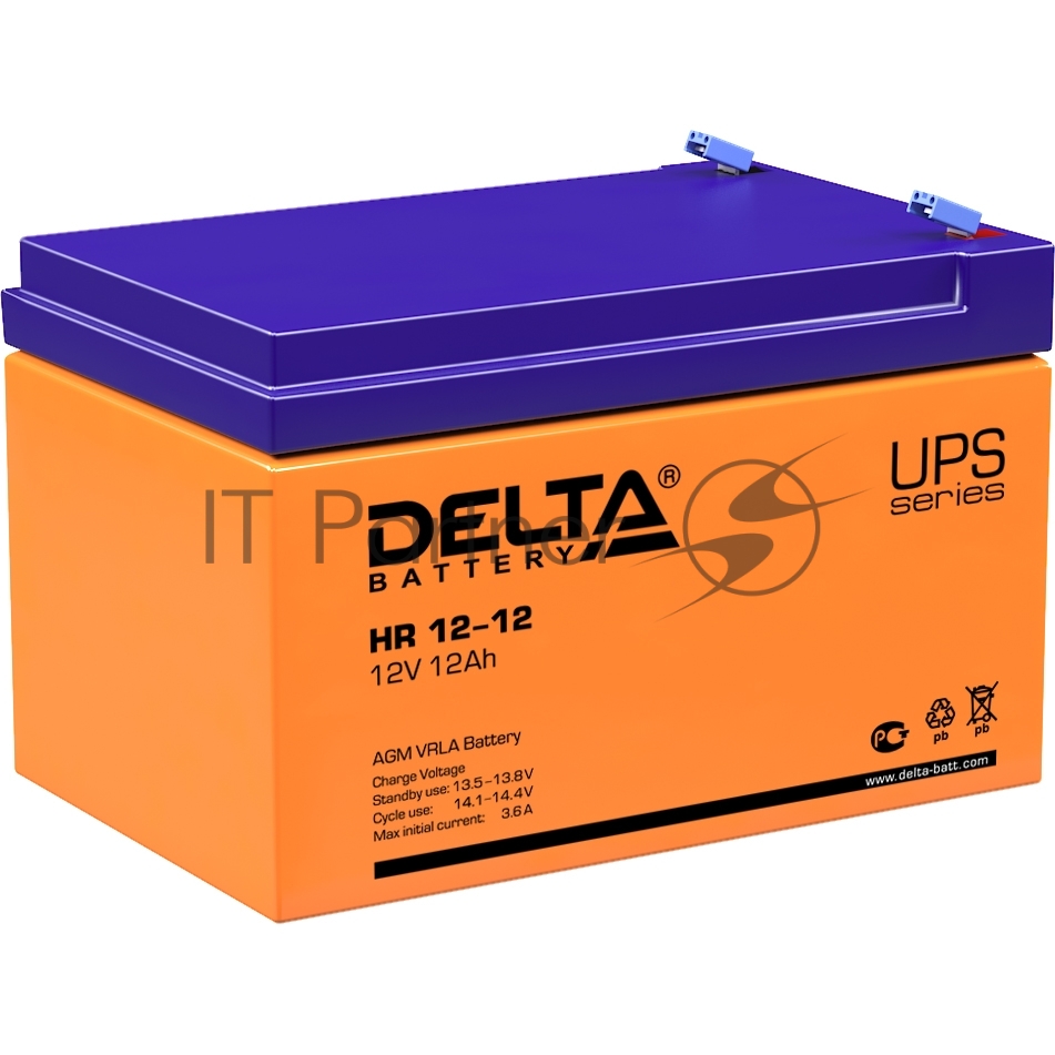 Батарея для ИБП Delta HR 12-12 (12V, 12Ah)