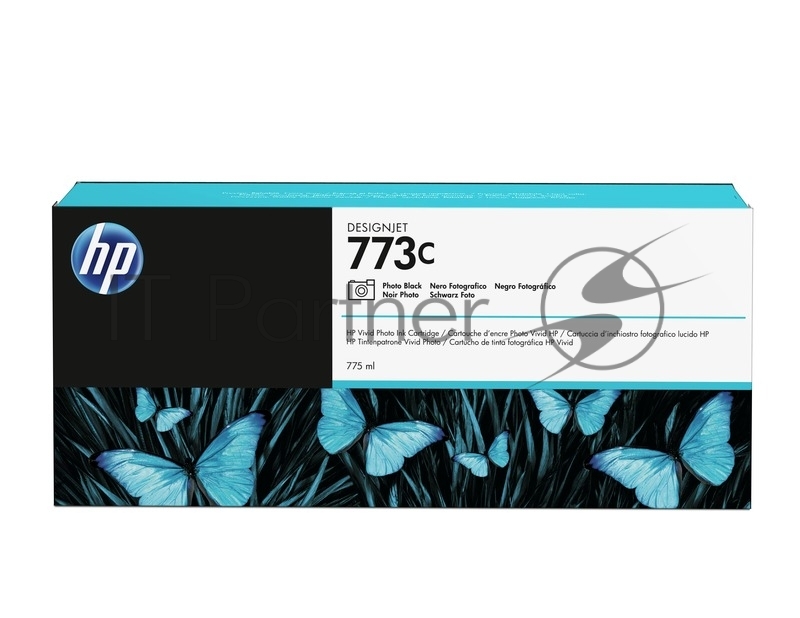 Картридж струйный HP 773C (C1Q43A) фото черный для HP Designjet Z6600/Z6800 (775мл)