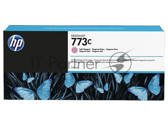 Картридж струйный HP 773C (C1Q41A) светло-пурпурный для HP Designjet Z6800 (775мл)