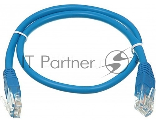 Патч-корд molded 5E Copper 0.5m blue