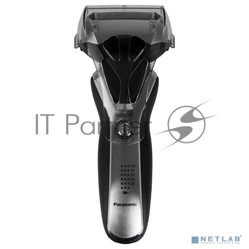 Электробритва сетчатая Panasonic ES-RT77-S520 реж.эл.:3 питан.:аккум. серебристый/черный