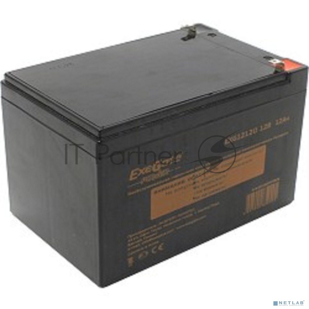 Батарея для ИБП Exegate - GP 12120, 12A/h, 12V, Internal, Faston F2 (T2), EP160757RUS
