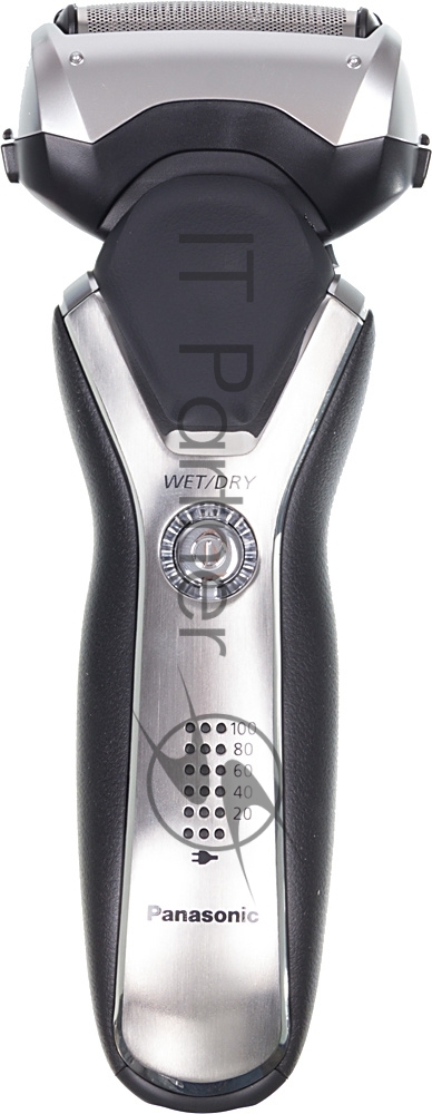 Электробритва сетчатая Panasonic ES-RT77-S520 реж.эл.:3 питан.:аккум. серебристый/черный