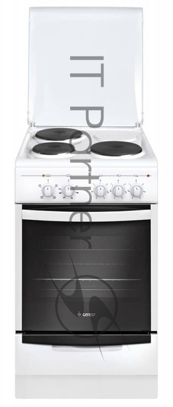 Плита электрическая Gefest ЭП Н Д 5140, белый, 3 конфорки, духовка 55л