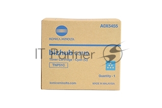 Тонер-картридж Konica-Minolta bizhub C3110 голубой TNP-51C