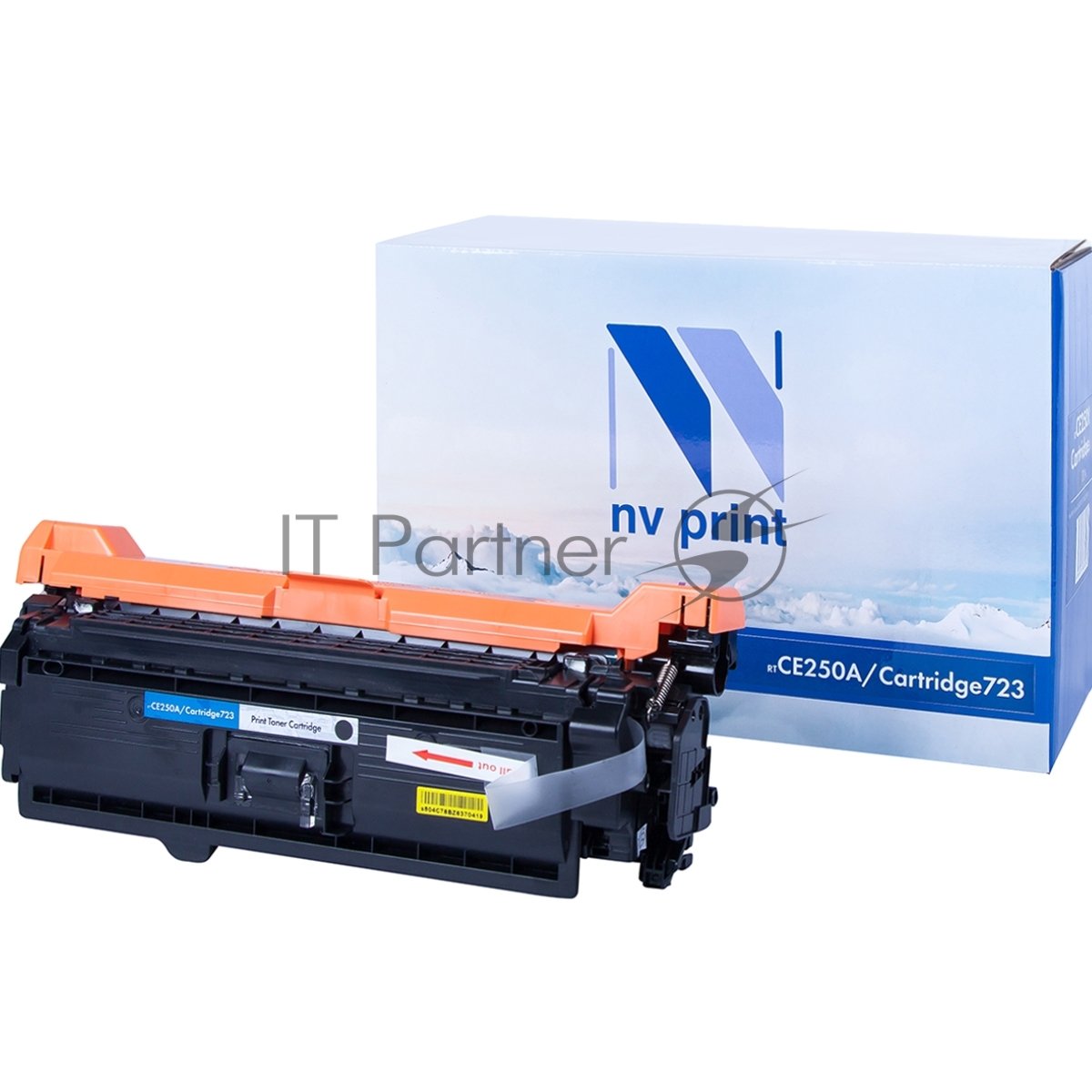 Картридж NVP совместимый NV-CE250A/NV-723 Black универсальные для HP/Canon Color LaserJet CP3525/ CP3525n/ CP3525dn/ CP3525x/ LBP 7750 i-Sensys 7750cd/ 7750Cdn (5000k)