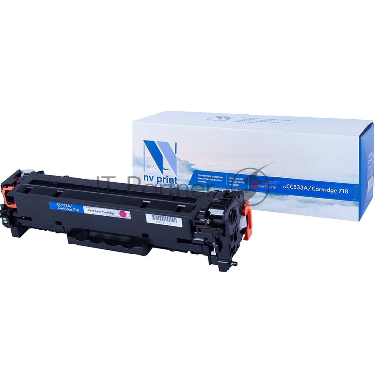 -/ Тонер-картридж NVP NV-CC533A/NV-718 Magenta универсальные для HP/Canon Color LaserJet CP2024/ CP2024n/ CP2024dn/ CP2025/ CP2025n/ CP2025dn/ CP2026/ CP2026n/ CP2026dn/ CP2027/ CP2027n/ CP2027dn/ LBP 7200 i-Sensys 7200cdn/ 7210/ 7210Cdn/ 7660/ 7660Cdn/ 7680/ 7680Cx/ MF 720C/ 724Cdw/ 728Cdw/ 729Cx/ 8330/ 8330cdn/ 8340/ 8340Cdn/ 8350/ 8350cdn/ 8360/ 8360Cdn/ 8380/ 8380Cdw/ 8540/ 8540Cdn/ 8550C/ 8550CDN/ 8580Cdw/ 8580C (2800k)