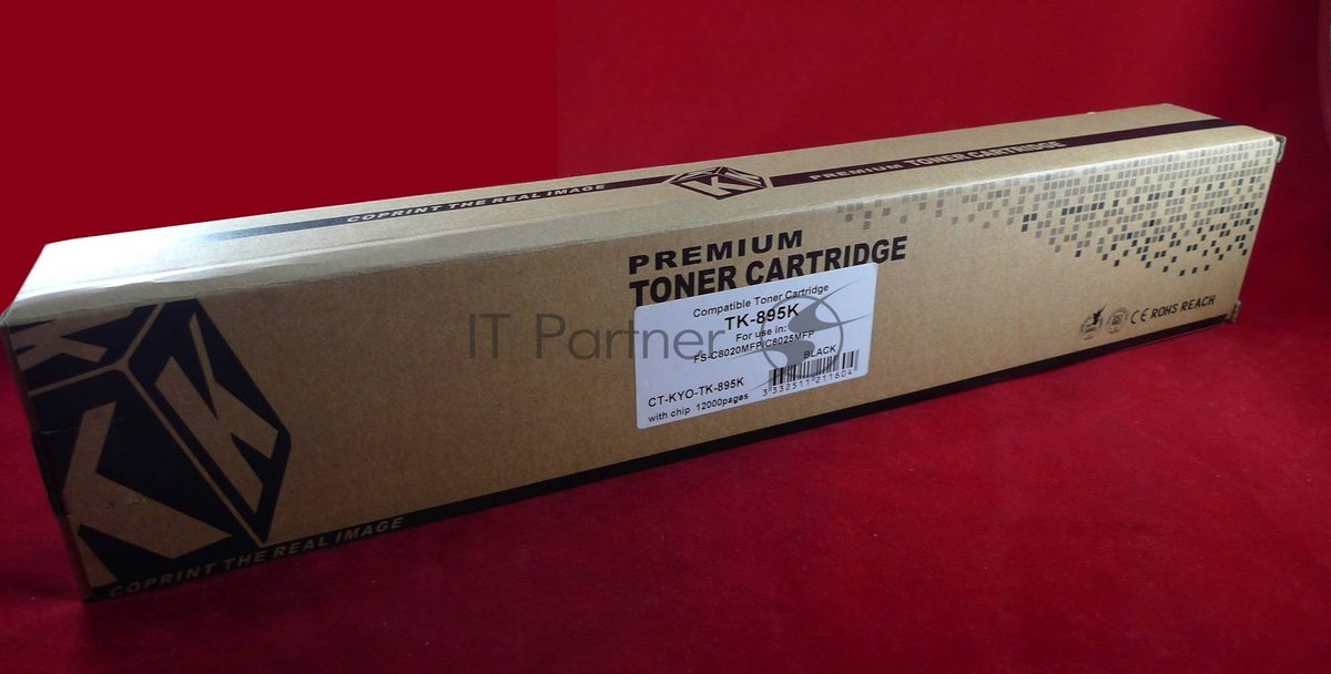 Картридж лазерный Kyocera FS-C8020MFP/C8025MFP TK-895K 12K черный (JPN)