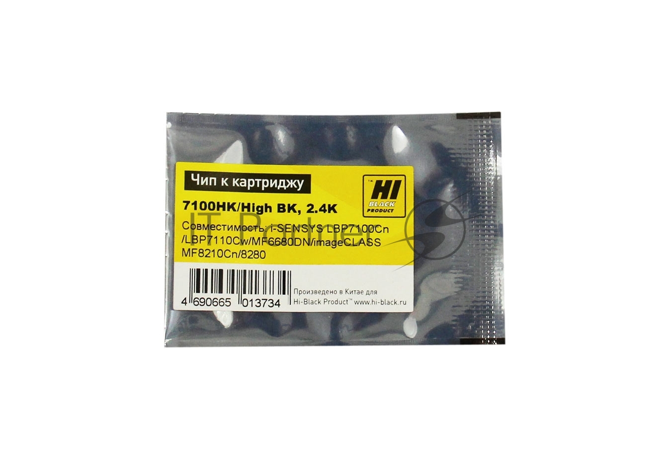 Чип Hi-Black к картриджу Hi-Black Canon LBP 7100/7110/MF8230/MF8280 new, BK, 2,4K