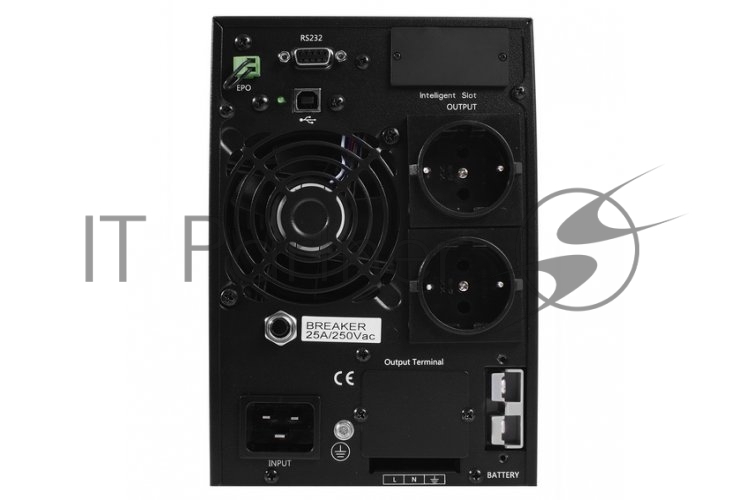 Источник бесперебойного питания Powerman Online 3000 Plus черный external battery pack (not included)(БЕЗ БАТАРЕИ)