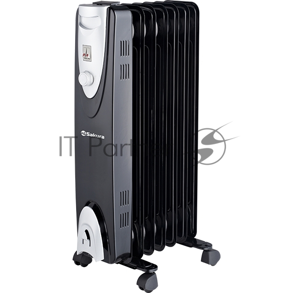 Обогреватель масляный Sakura SA-0377B, 7 сек., 1,5 кВт