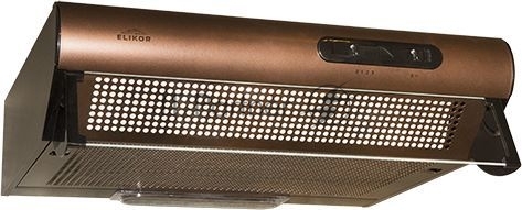 КВ II М-290-60-163 Вытяжка козырьк Elikor Davoline 60П-290-П3Л коричневый управление: ползунковое
