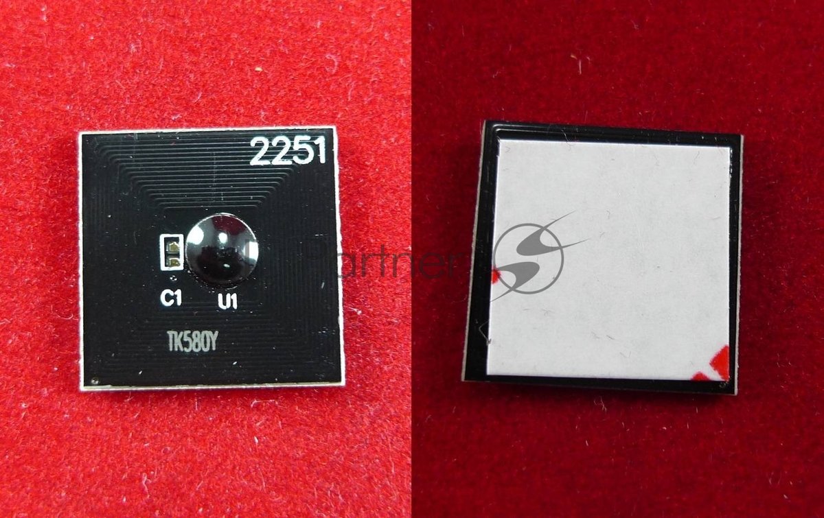 Чип ELP для Kyocera FS-C5150DN, P6021CDN (TK580Y) Yellow 2.8K (Китай)