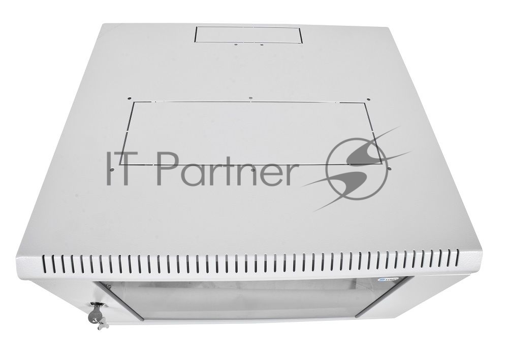 Шкаф телеком. настенный разборный 15U (600х350) дверь стекло (ШРН-Э-15.350) (1 коробка)