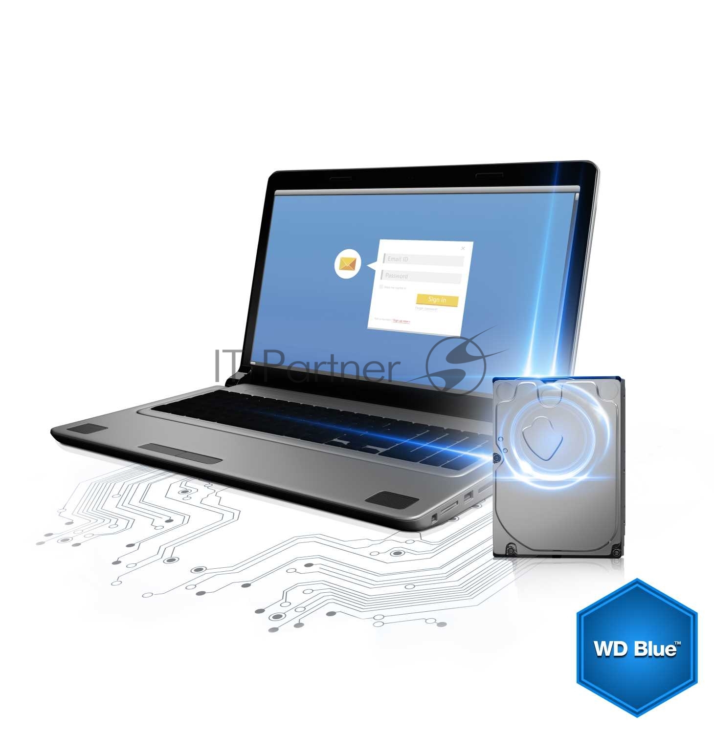 Жесткий диск Western Digital Original SATA-III 500Gb WD5000AZLX Blue (7200rpm) 32Mb 3.5"
