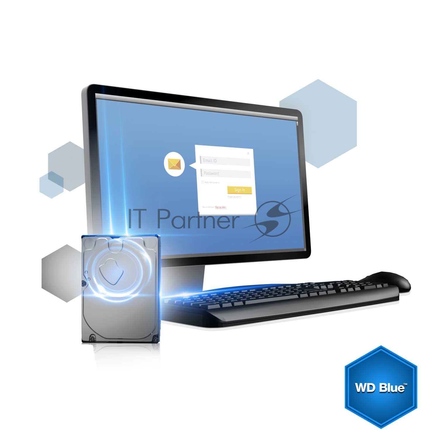 Жесткий диск Western Digital Original SATA-III 500Gb WD5000AZLX Blue (7200rpm) 32Mb 3.5"