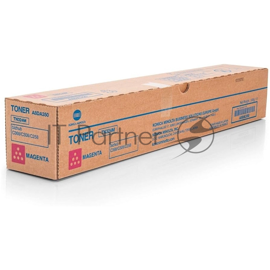 Тонер Konica-Minolta bizhub C258/C308/C368 красный TN-324M, арт. A8DA350, оригинал