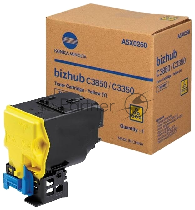 Тонер-картридж KONICA MINOLTA <A5X0250> TNP48Y Yellow  для bizhub C3350/C3850