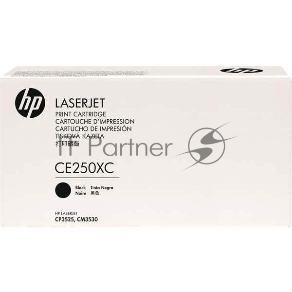 Картридж лазерный контрактный HP Color LaserJet CE260X Contract Black Print Cartridge
