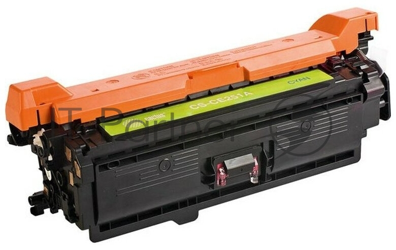 Картридж лазерный Cactus CS-CE251A голубой (7000 стр.) для HP Сolor LaserJet CP3525/CM3530