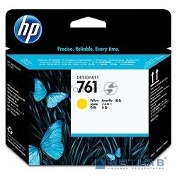 Печатающая головка Печатающая головка HP 761 для Designjet T7100/T7200, желтая