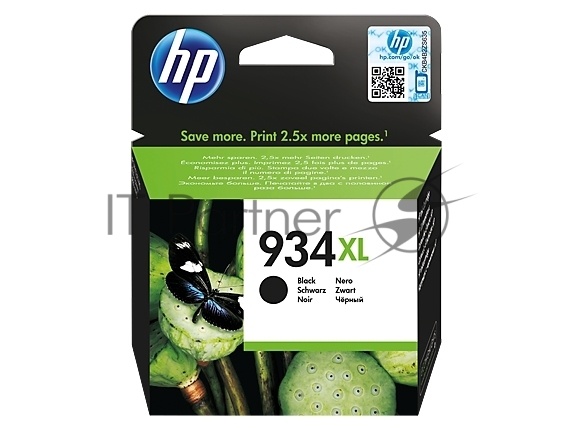 C2P23AE - HP 934XL, Оригинальный струйный картридж HP увеличенной емкости, Черный (C2P23AE)