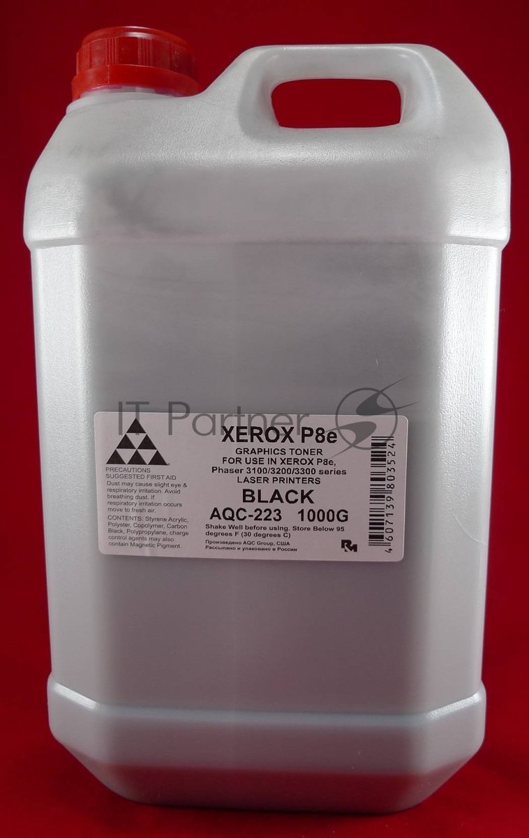 Тонер Xerox Phaser 3x00/31xx/3210/WC3119/4118/M118/PE16/120/220/P8e (к, 1кг) (AQC-США фас России)
