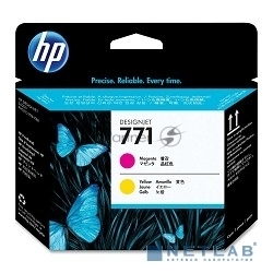 Печатающая головка Печатающая головка HP 771 для DesignJet Z6200/Z6600/Z6800, пурпурная/желтая