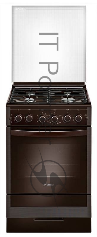 Плита газовая Gefest 5300-02 0047 коричневый, конфорок 4 газовых, духовка 52 л, 50 см x 85 см x 58.5 см