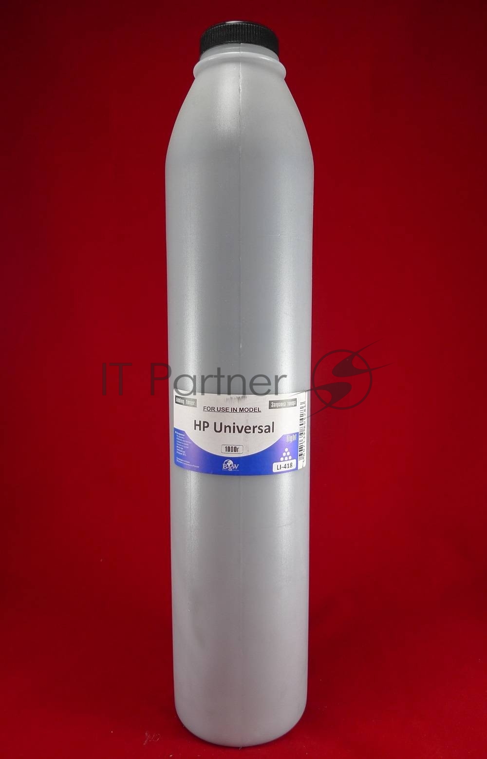 Тонер для картриджей Universal Q2612A/X,C7115A/X,Q5949A/X,Q7553A/X,C4096A,C4127X,C4129X (фл. 1кг) B&W Light фас.Россия