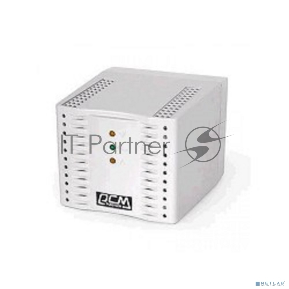 Стабилизатор напряжения Powercom TCA-3000 1500Вт 3000ВА белый