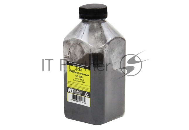 Тонер Hi-Black Универсальный для Oki С3100, Bk, 160 г, банка