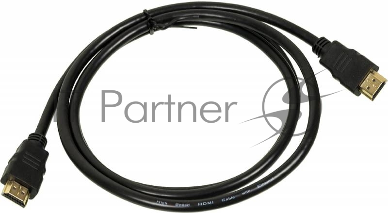Кабель аудио-видео High Speed HDMI (m)/HDMI (m) 1.5м. позолоченные контакты черный