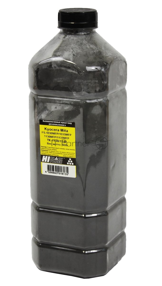 Тонер Hi-Black для Kyocera FS-1030MFP/1035MFP/1130MFP/1135MFP TK-1130/TK-1140, 900г,канистра