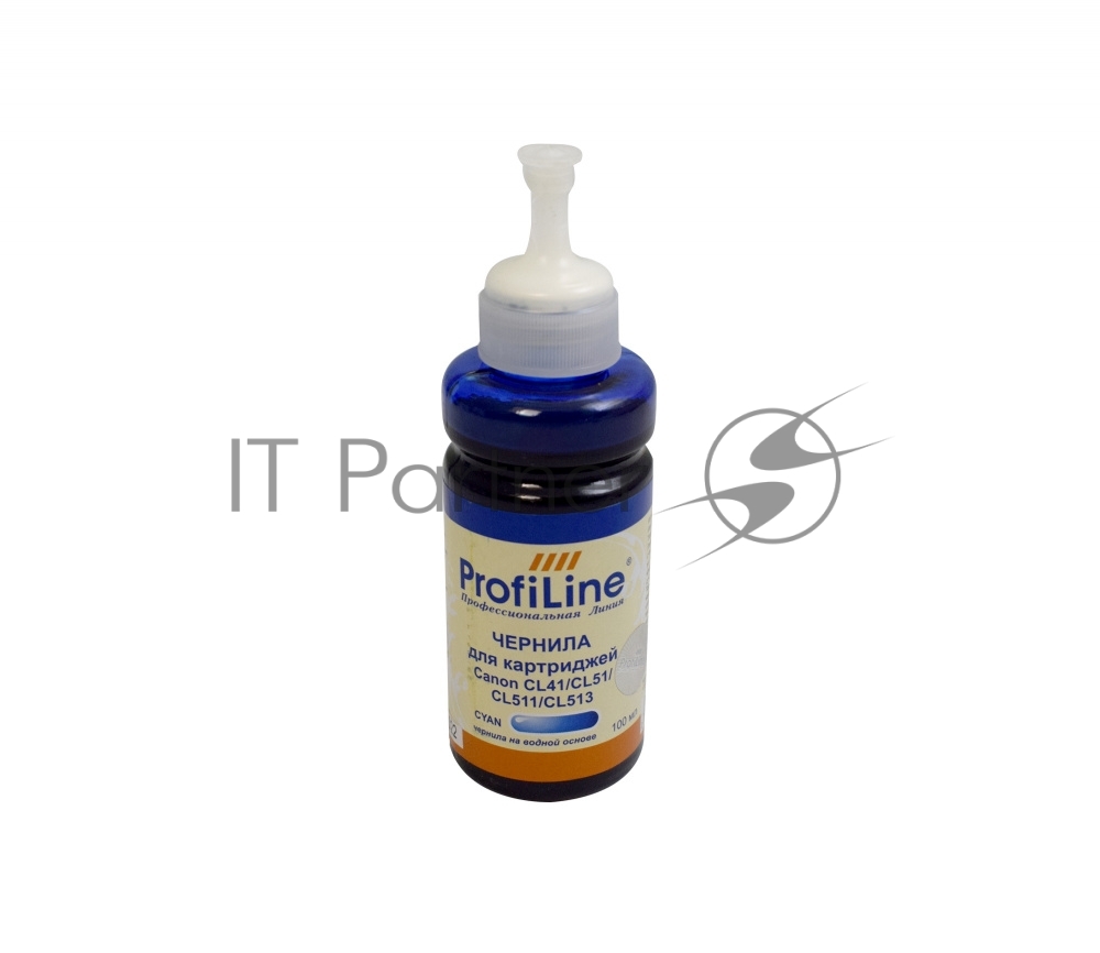 Чернила ProfiLine PL-CL 41/CL 51/CL 511/CL 513 для Canon Cyan 100 мл водн