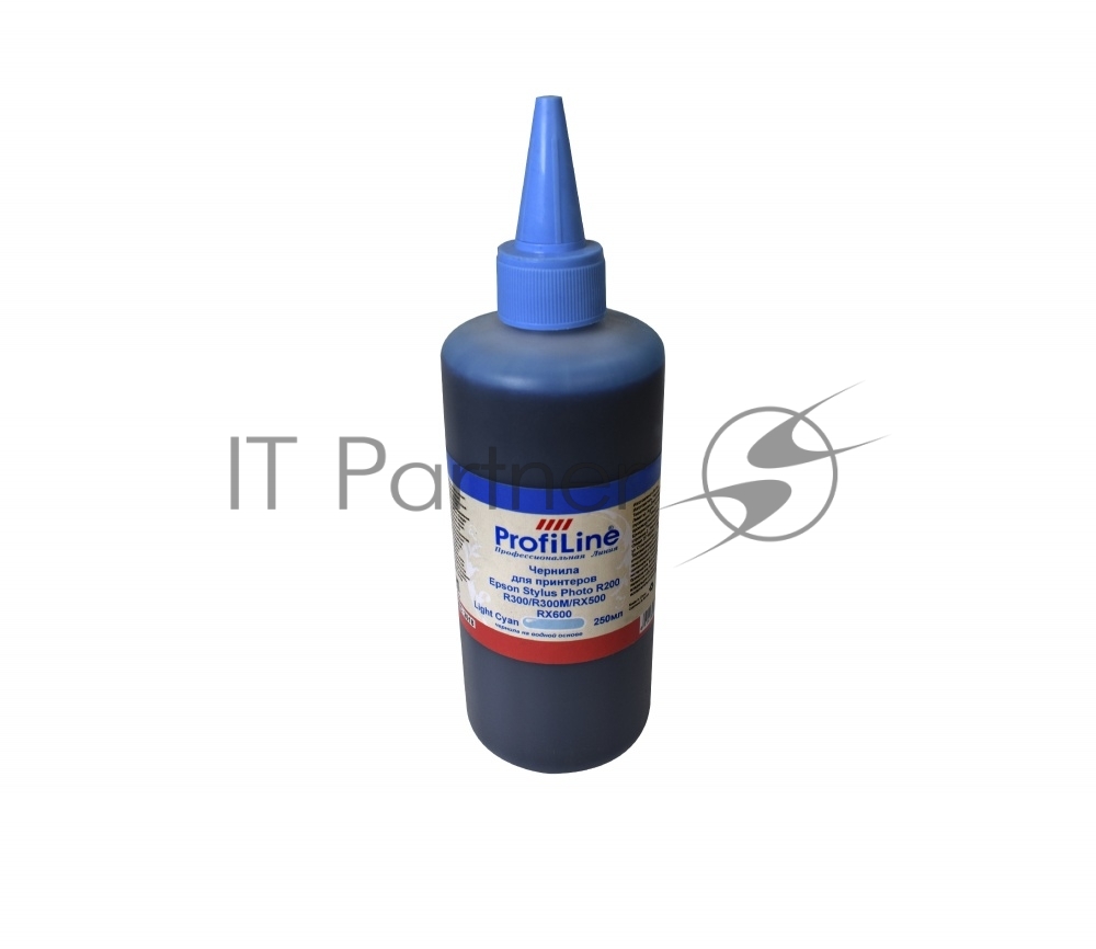 Чернила для принтеров Epson StylusPhoto R200/R300/R300M/RX500/RX600/R300 CISS ink Light Cyan 250 мл водн ProfiLine