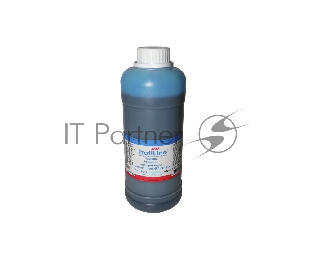 Чернила ProfiLine Premium для принтеров Canon/Epson/HP/Lexmark Light cyan 500 мл водн