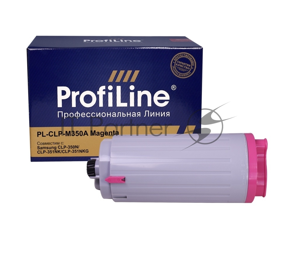 Картридж Тонер-туба ProfiLine PL-CLP-M350A для принтеров Samsung CLP-350/350N/351NK/351NKG пурпурный 4000 копий