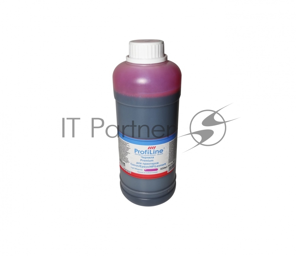Чернила ProfiLine Premium для принтеров Canon/Epson/HP/Lexmark Light magenta 500 мл водн