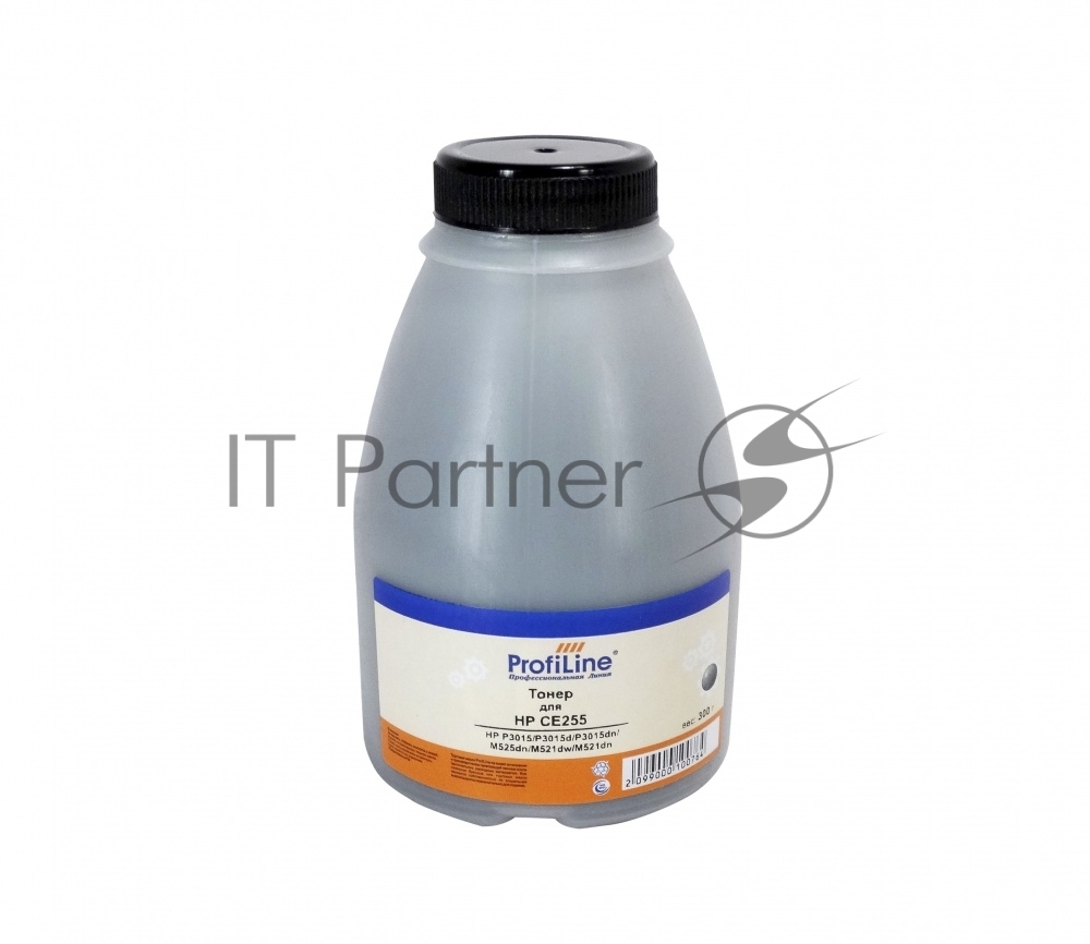 Тонер ProfiLine PL-CE255 для принтеров HP LJ P3015/P3015d/P3015dn/P3015x/Pro 400 500 MFP M525dn/M521dw/M521dn 300гр пр-во TTI Фасовка РФ