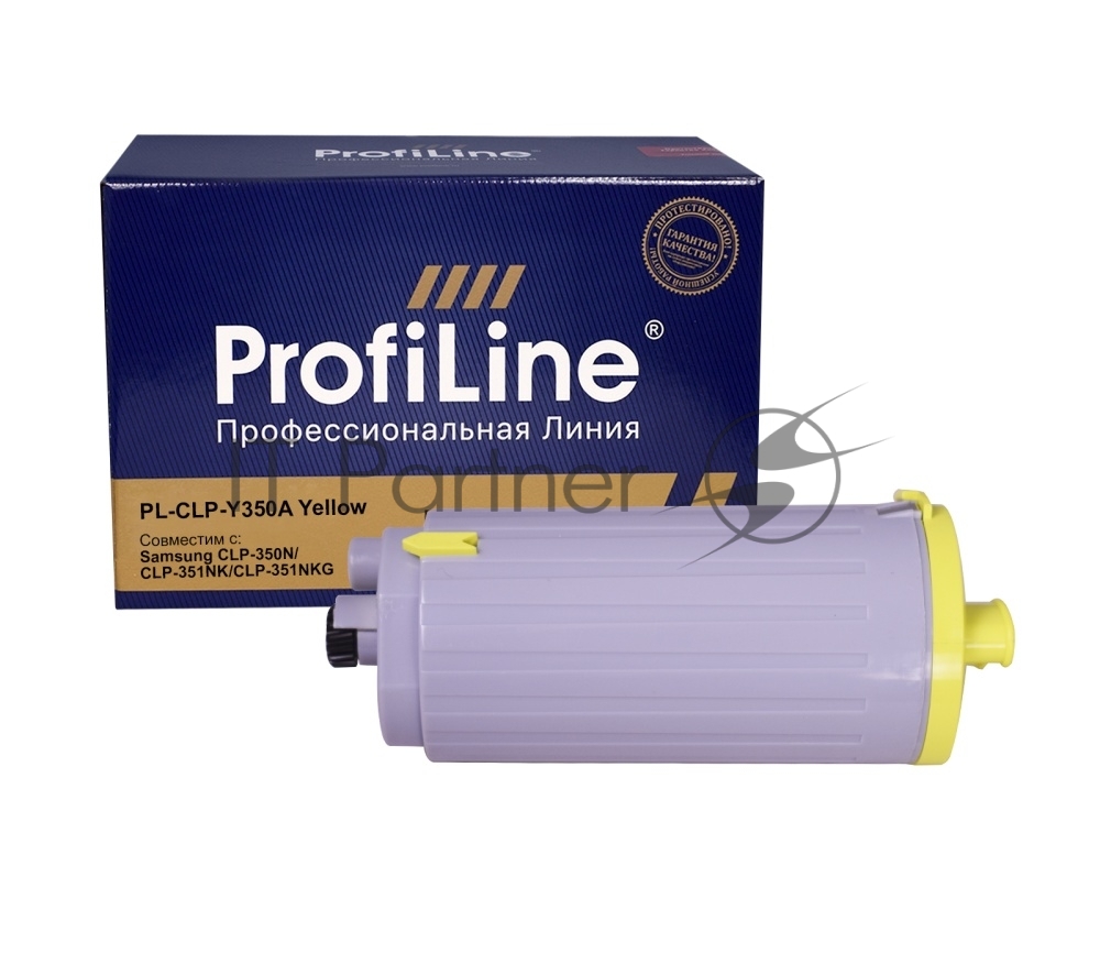 Картридж Тонер-туба ProfiLine PL-CLP-Y350A для принтеров Samsung CLP-350/350N/351NK/351NKG желтый 4000 копий